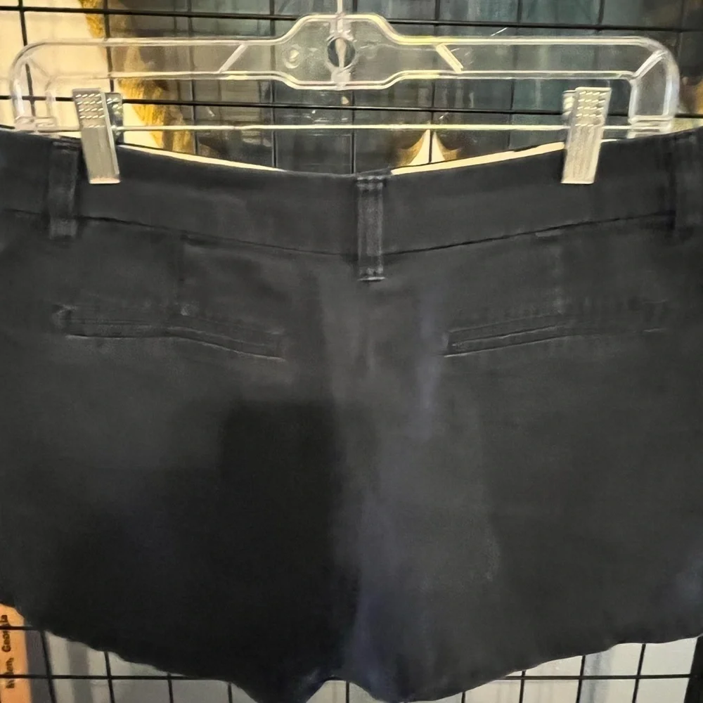 J. Crew Women's High Waist Black Shorts